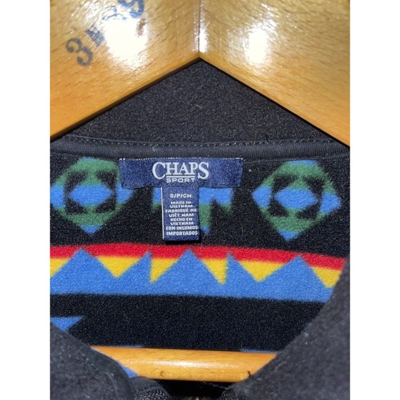 Chaps Sports Fleece Aztec Women’s Small - Picture 5 of 5